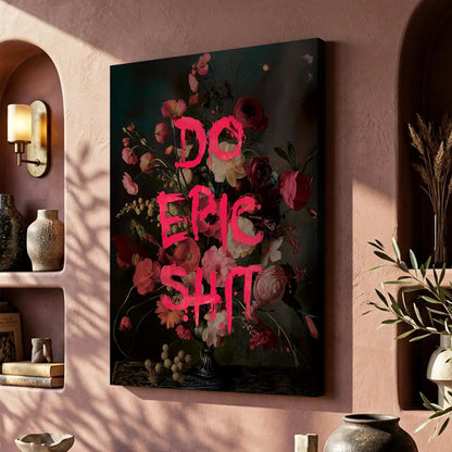 Quotes Wall Art For Wall Hanging Canvas, Home Decor Wall Canvas