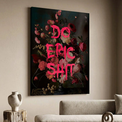 Quotes Wall Art For Wall Hanging Canvas, Home Decor Wall Canvas