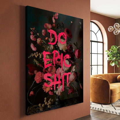 Quotes Wall Art For Wall Hanging Canvas, Home Decor Wall Canvas