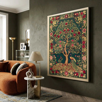 Kalamkari Wall Art For Home Decor Canvas Painting Wall Decor
