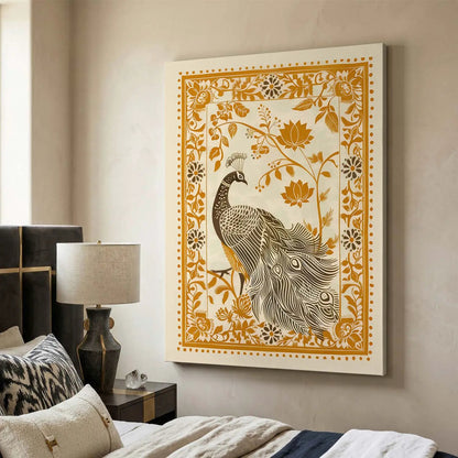 Kalamkari Wall Art For Home Decor Canvas Painting Wall Decor