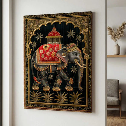 Tanjore Wall Art For Home Décor Canvas Painting Wall Décor