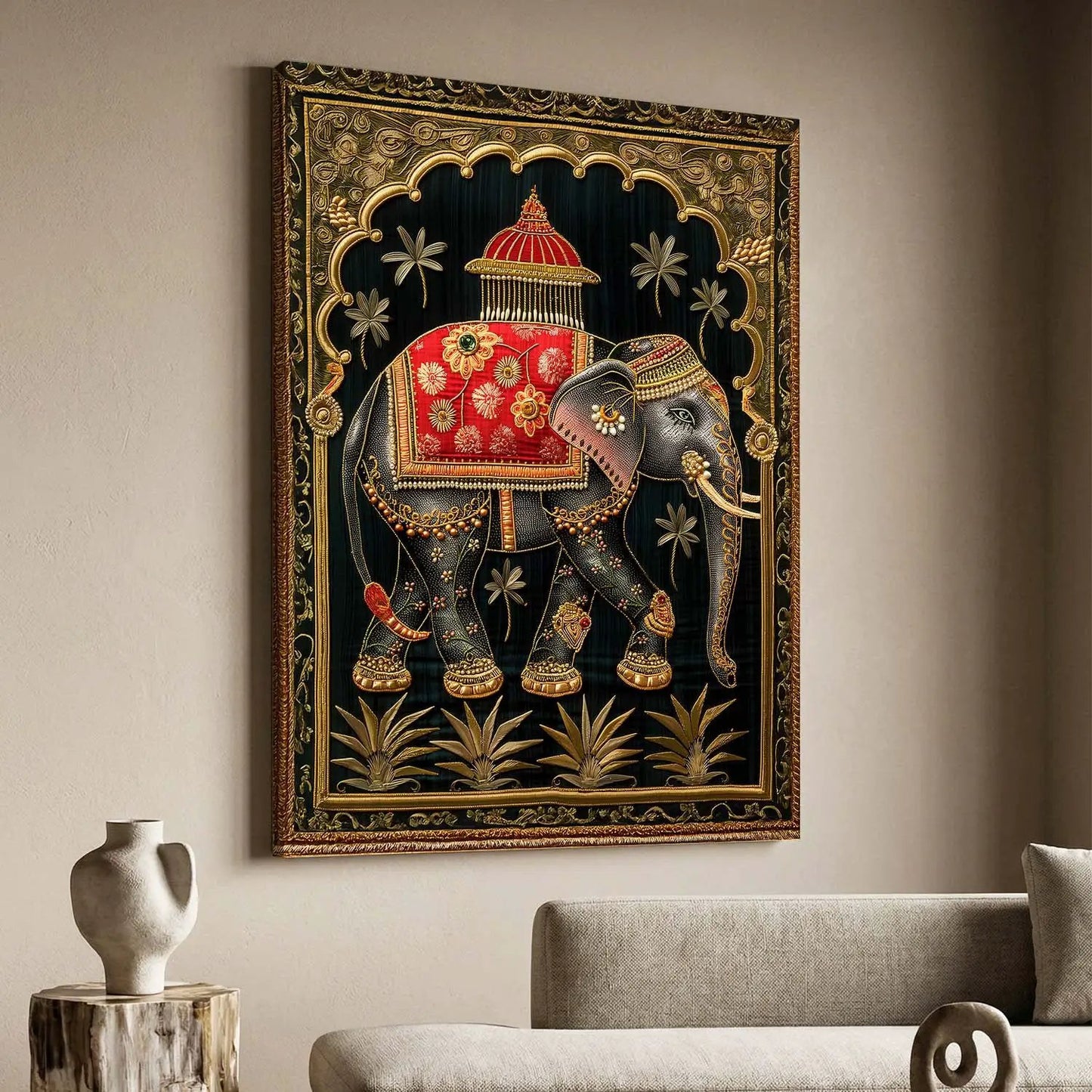 Tanjore Wall Art For Home Décor Canvas Painting Wall Décor