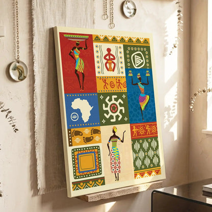 Warli Wall Art For Home Décor Canvas Painting Wall Décor