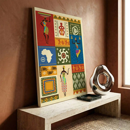Warli Wall Art For Home Décor Canvas Painting Wall Décor