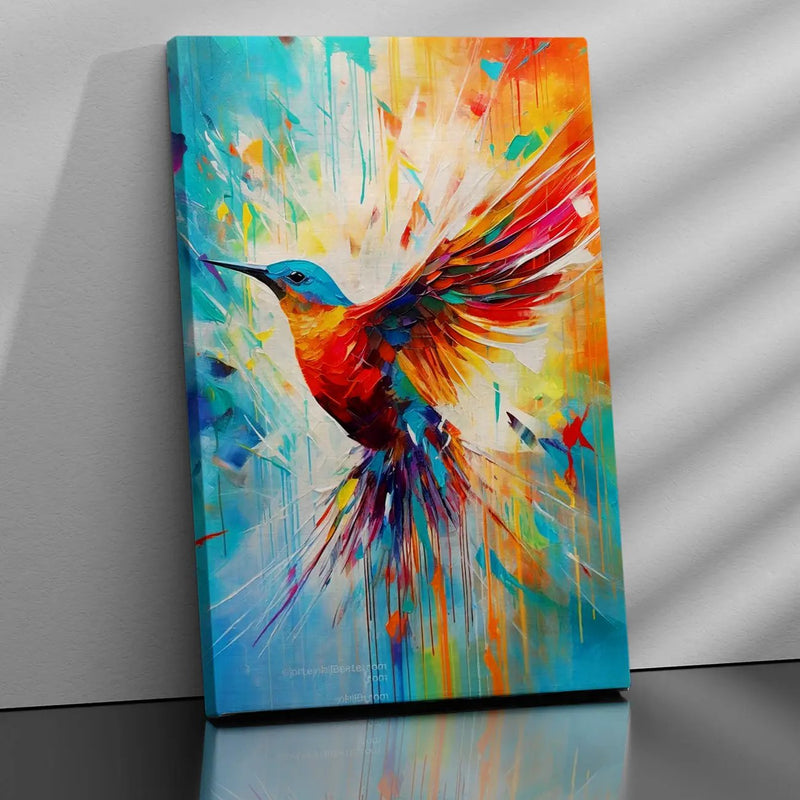 Vibrant Bird Canvas Paintings | Nature-Inspired Artistry Canvas Paintings for Living Room Bedroom Home and Office Wall Decor-Kotart