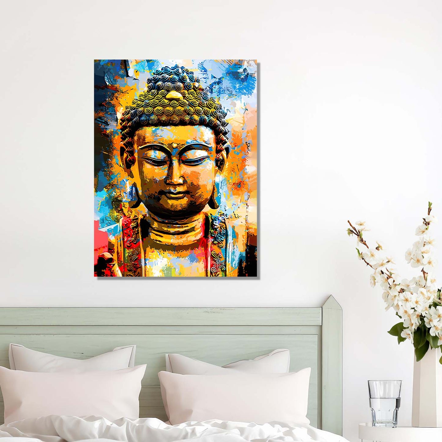 Buddha Canvas Art Print: Divine Serenity for Every Space