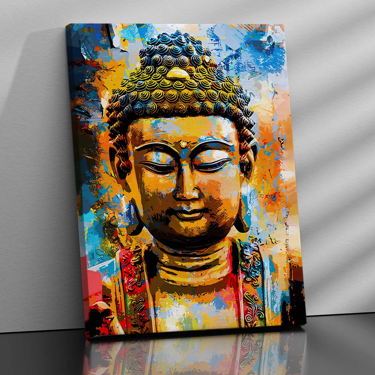 Buddha Canvas Art Print: Divine Serenity for Every Space