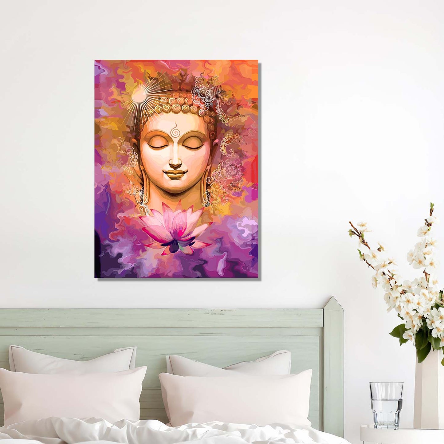 Buddha Canvas Art Print: Divine Serenity for Every Space