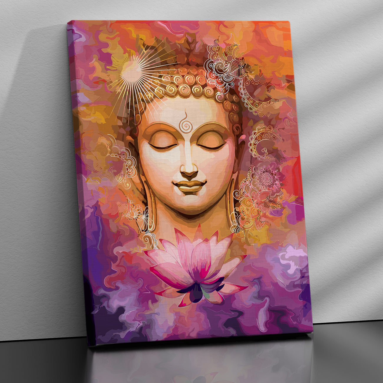 Path to Nirvana: Buddha Canvas Paintings-Kotart