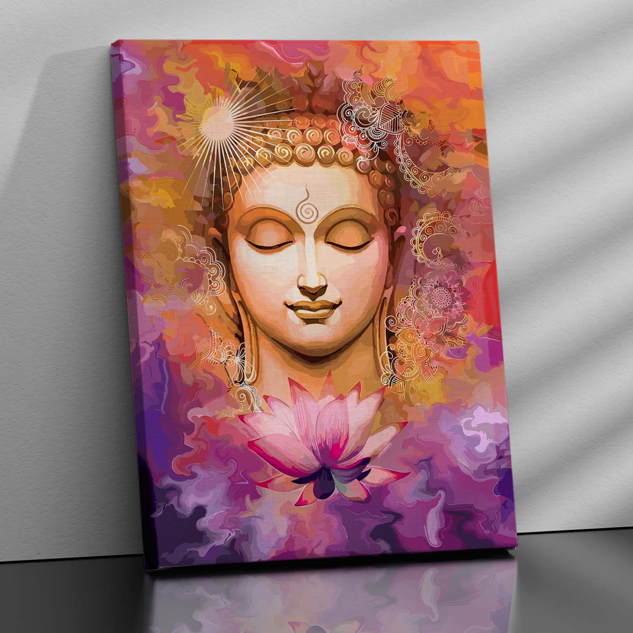 Buddha Canvas Art Print: Divine Serenity for Every Space