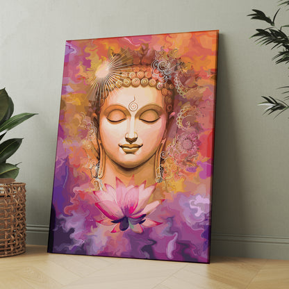 Path to Nirvana: Buddha Canvas Paintings-Kotart