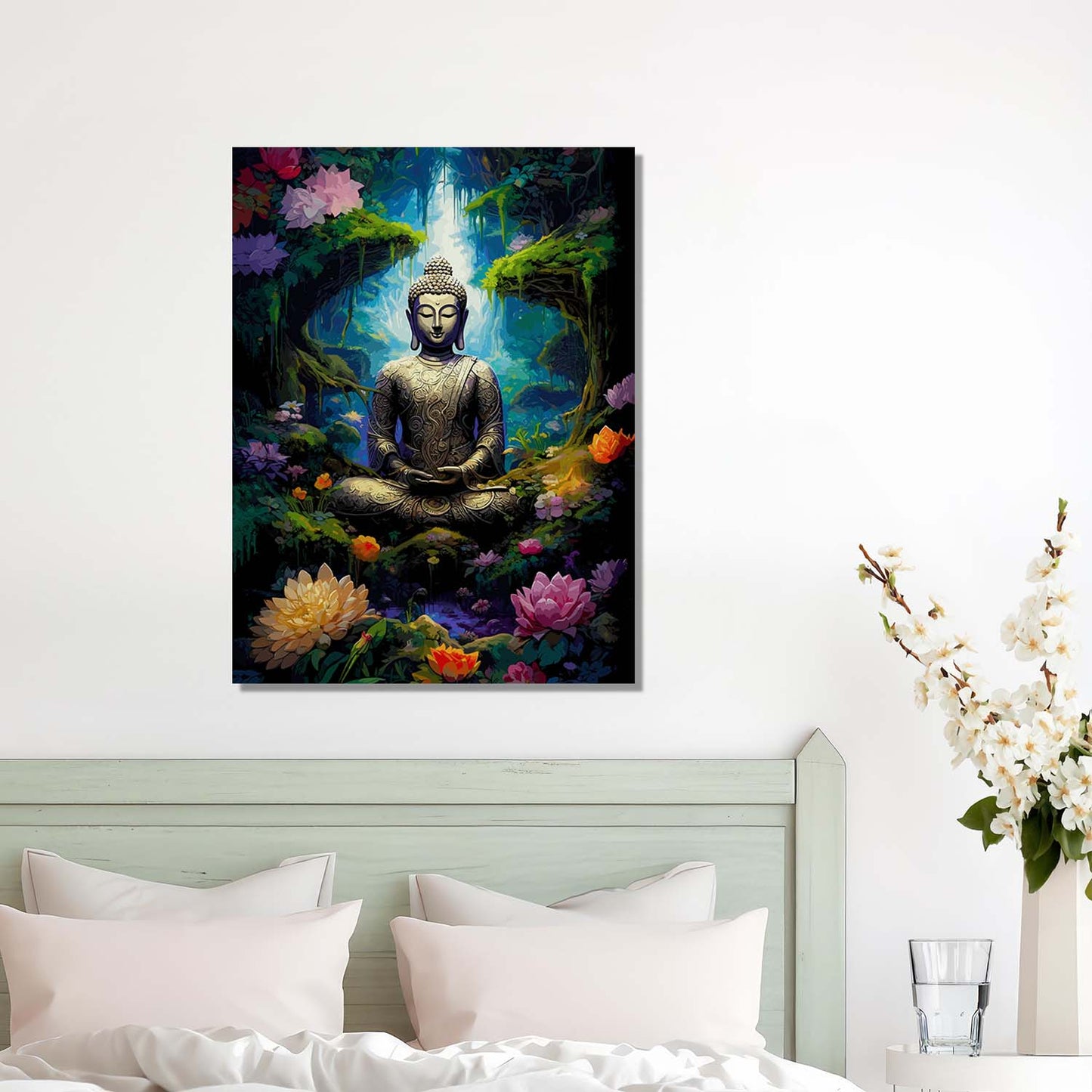 Buddha Canvas Art Print: Divine Serenity for Every Space