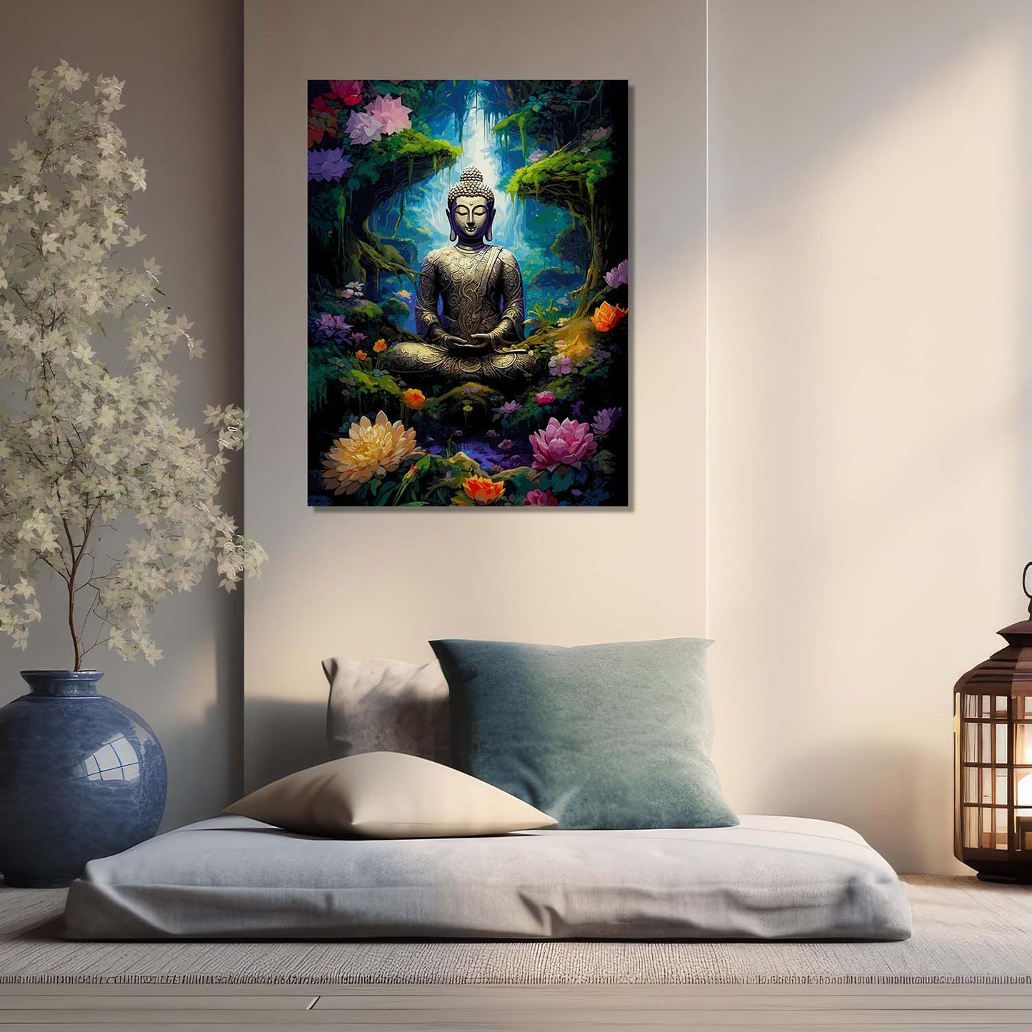 Buddha Canvas Art Print: Divine Serenity for Every Space