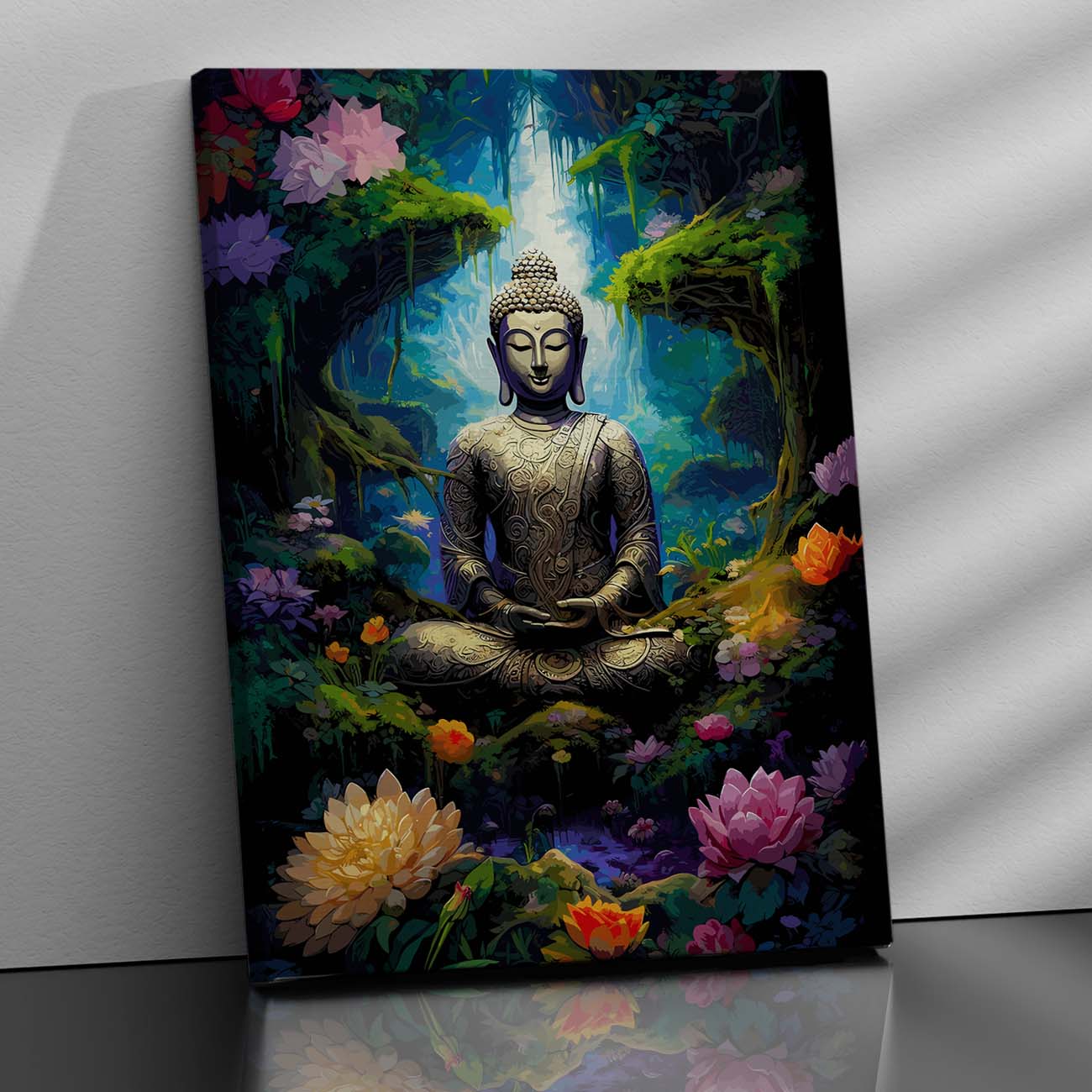 Buddha Canvas Art Print: Divine Serenity for Every Space