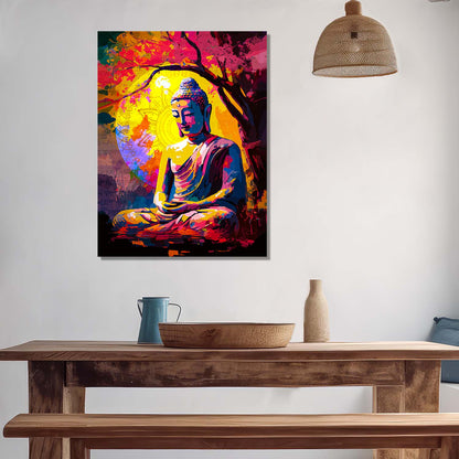 Buddha Canvas Art Print: Divine Serenity for Every Space