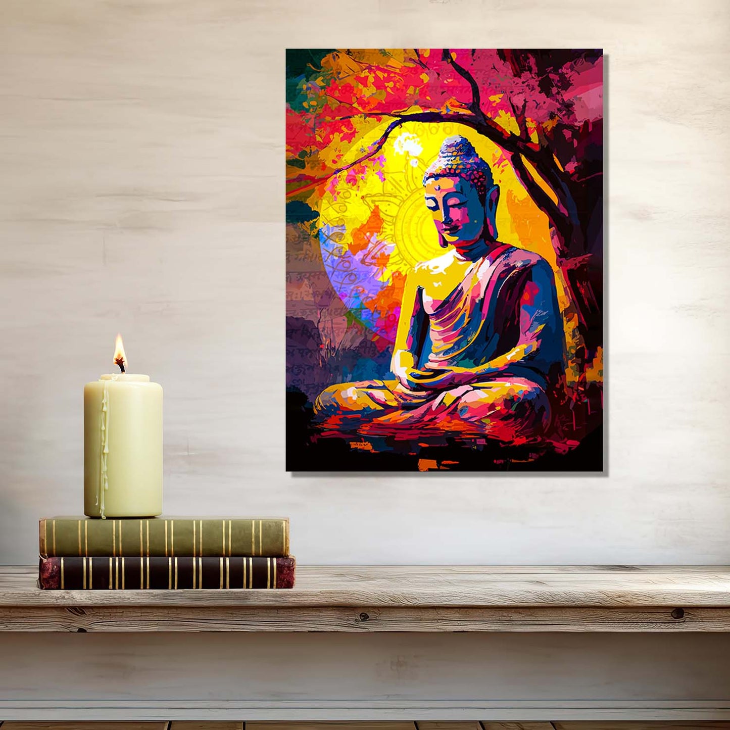 Buddha Canvas Art Print: Divine Serenity for Every Space