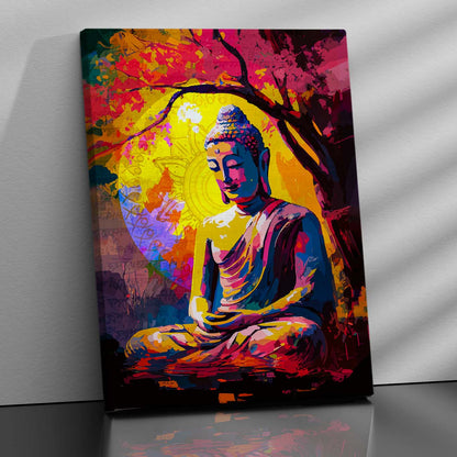 Buddha Canvas Art Print: Divine Serenity for Every Space