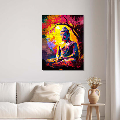 Buddha Canvas Art Print: Divine Serenity for Every Space