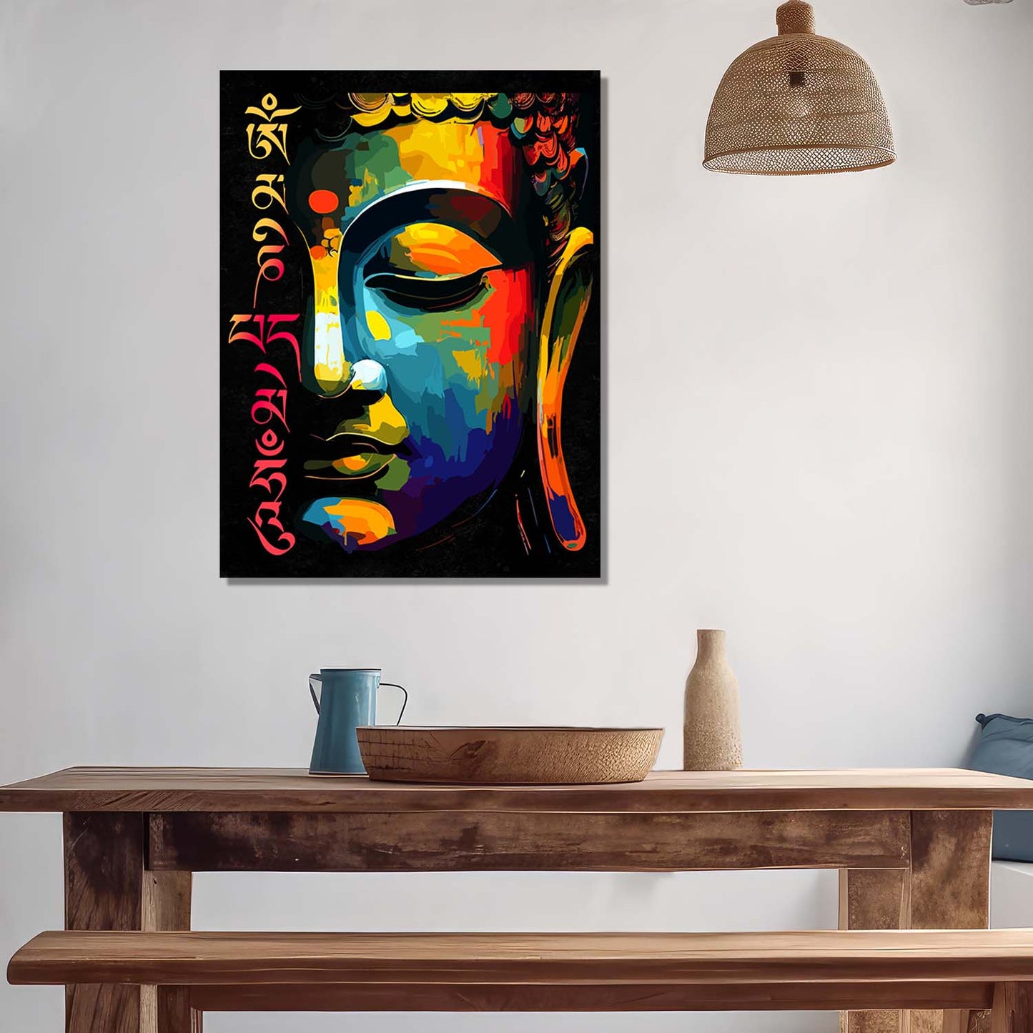 Buddha Canvas Art Print: Divine Serenity for Every Space