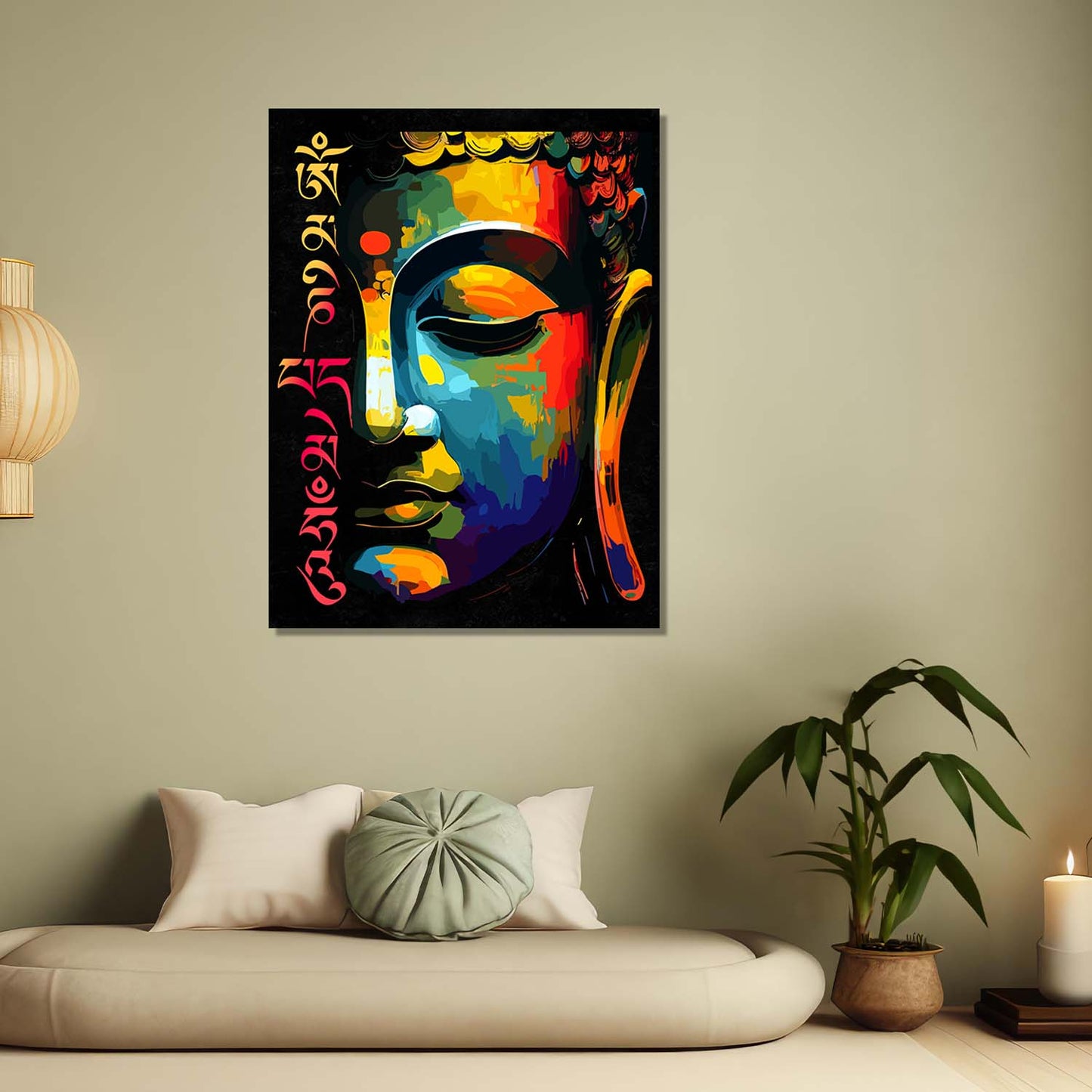 Buddha Canvas Art Print: Divine Serenity for Every Space