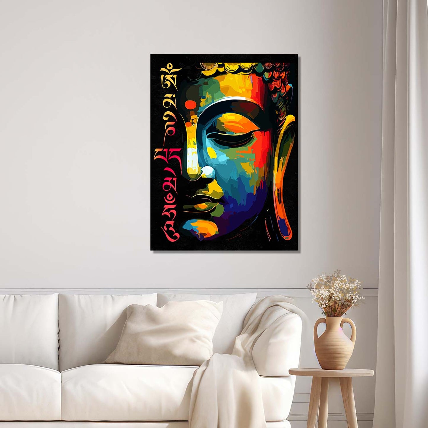 Buddha Canvas Art Print: Divine Serenity for Every Space