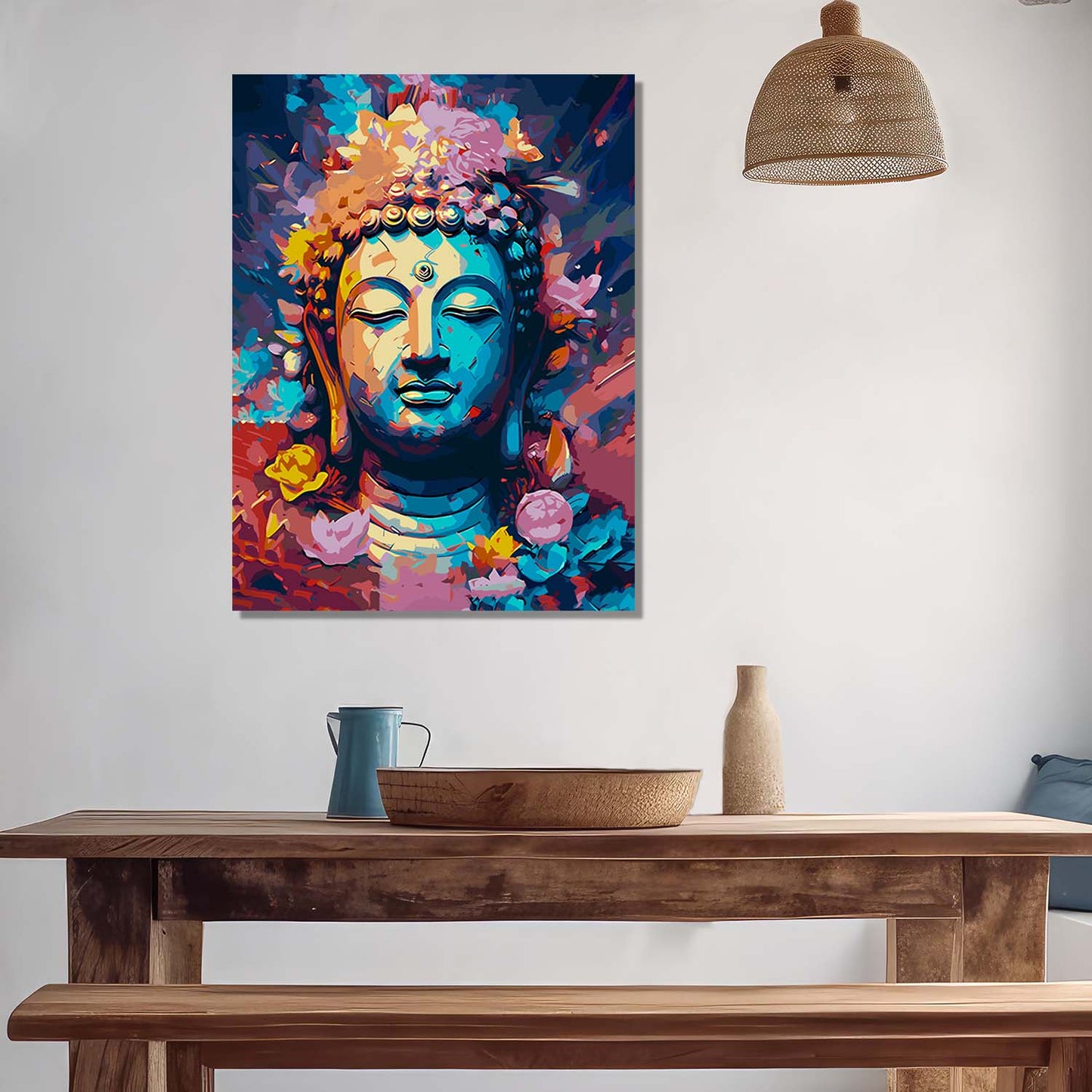 Buddha Canvas Art Print: Divine Serenity for Every Space