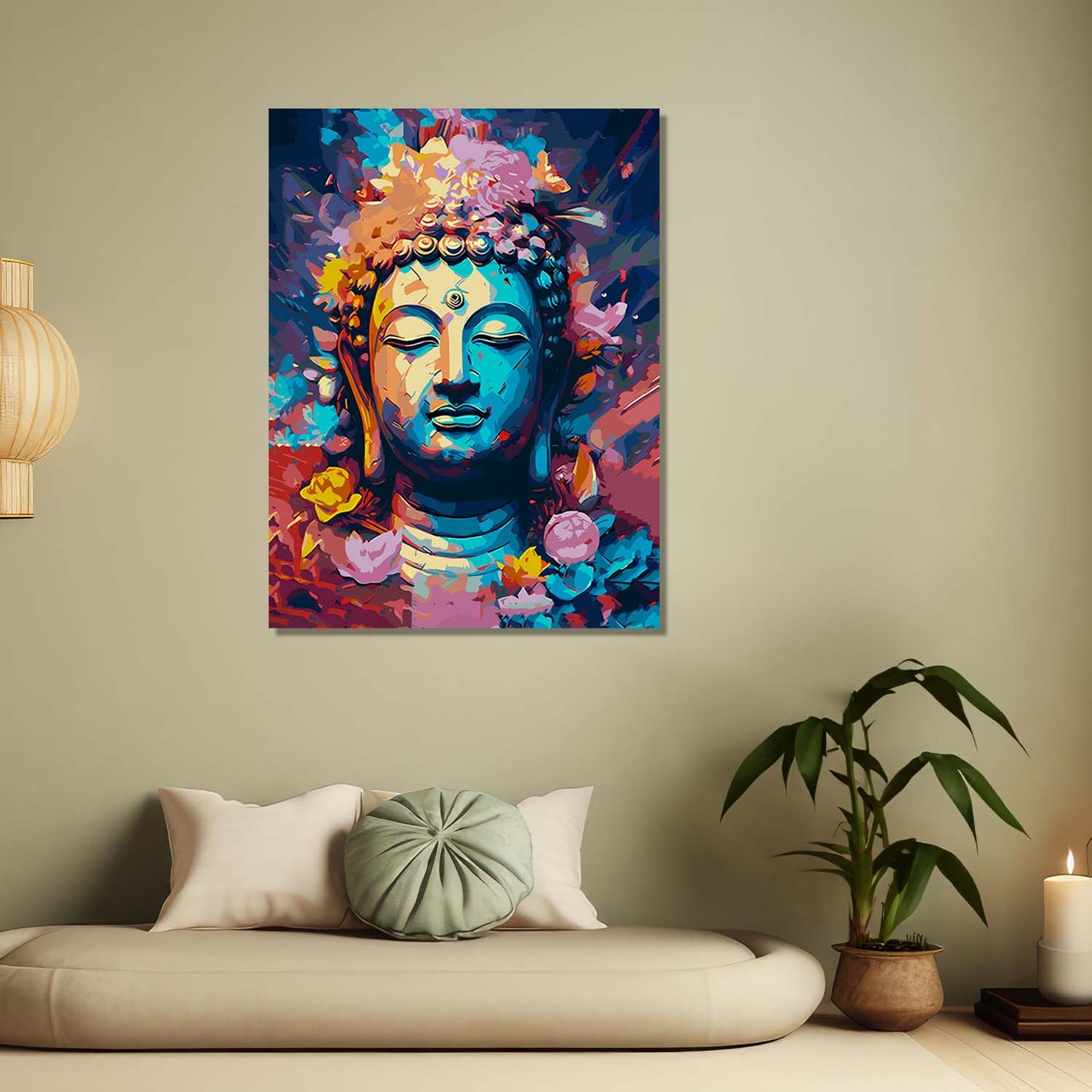 Buddha Canvas Art Print: Divine Serenity for Every Space