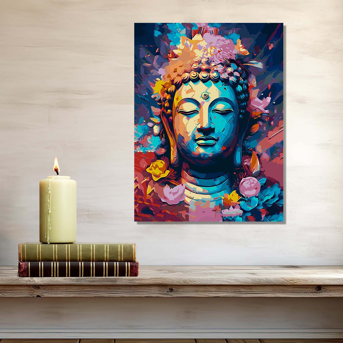 Buddha Canvas Art Print: Divine Serenity for Every Space