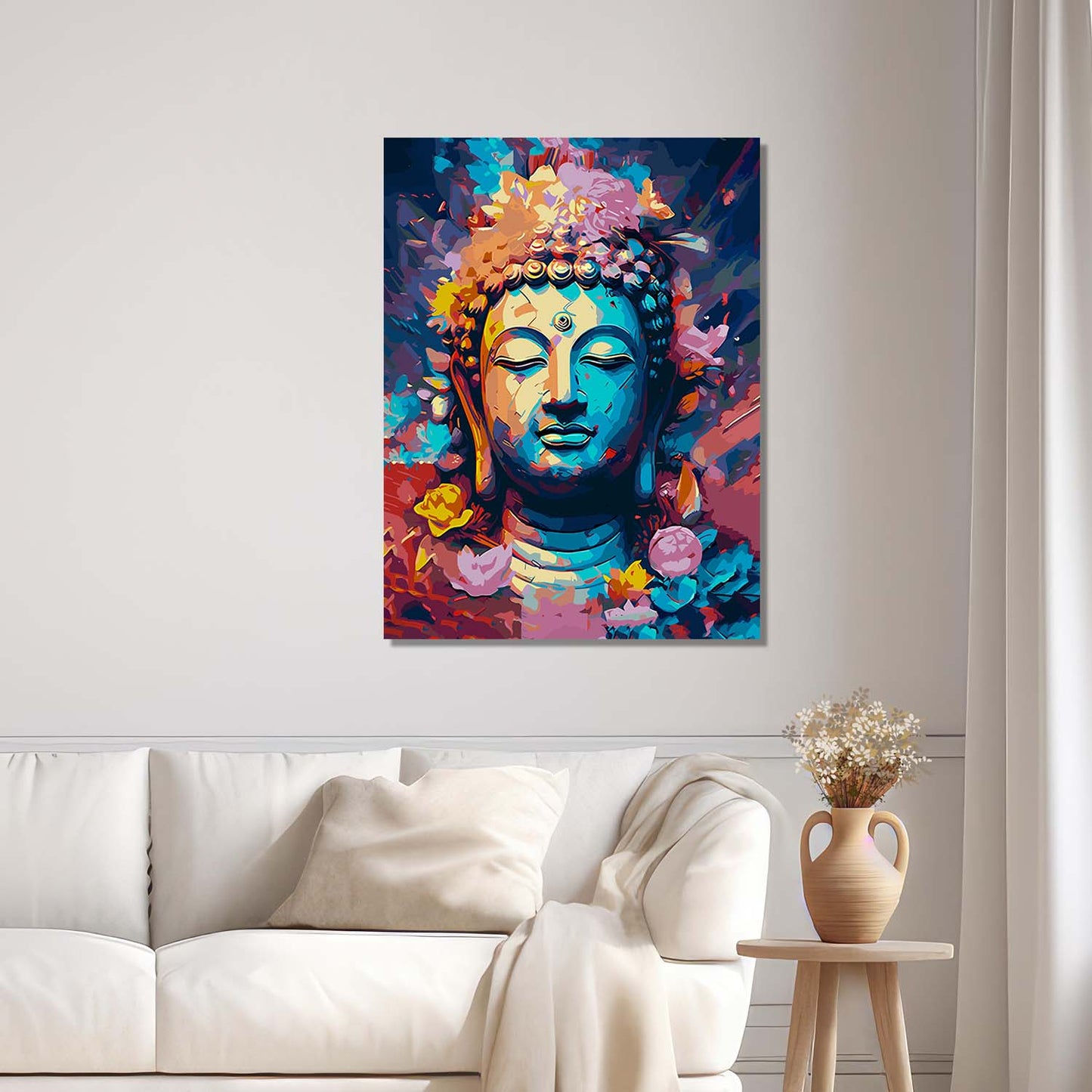 Buddha Canvas Art Print: Divine Serenity for Every Space