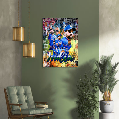 Indian Cricket Legends Canvas Painting-Kotart