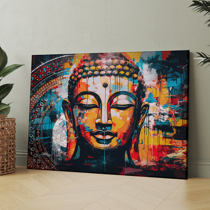 Buddha Canvas Painting-Kotart