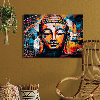 Buddha Canvas Painting-Kotart