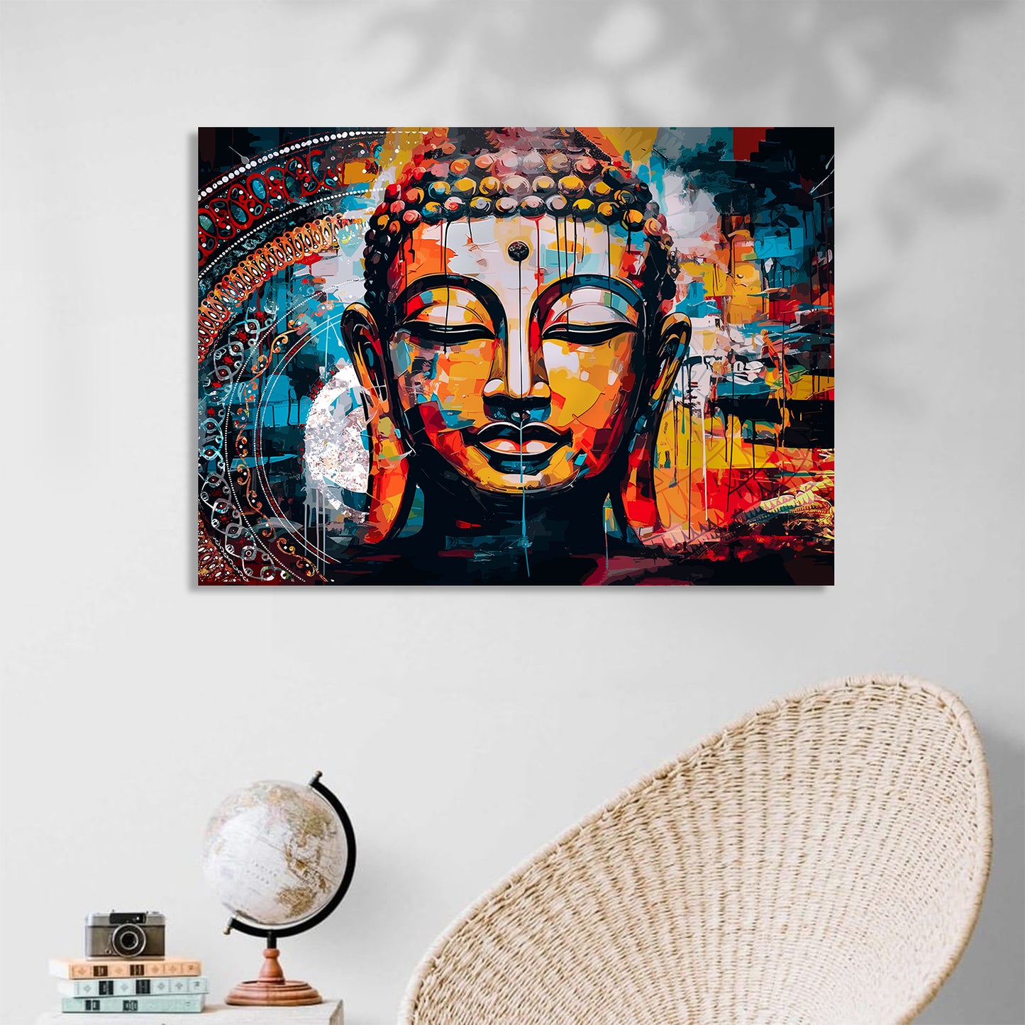 Buddha Canvas Painting-Kotart