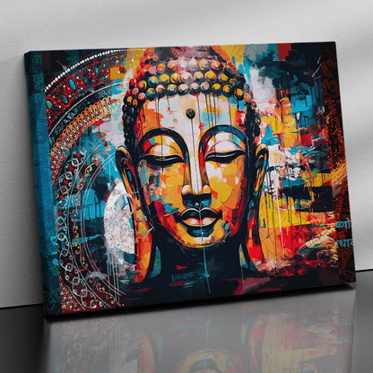 Buddha Canvas Painting-Kotart