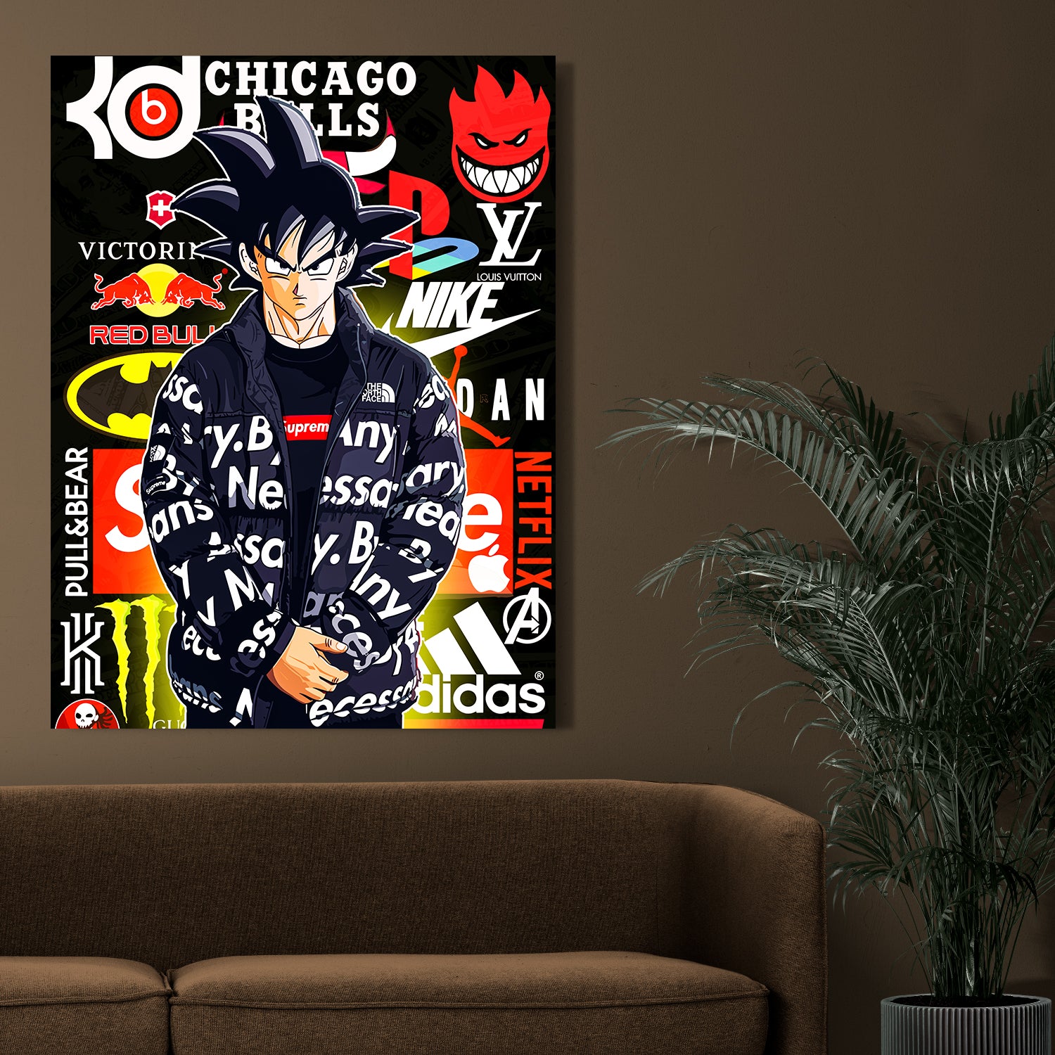 Goku Canvas Art - Unleash Your Inner Warrior Spirit-Kotart