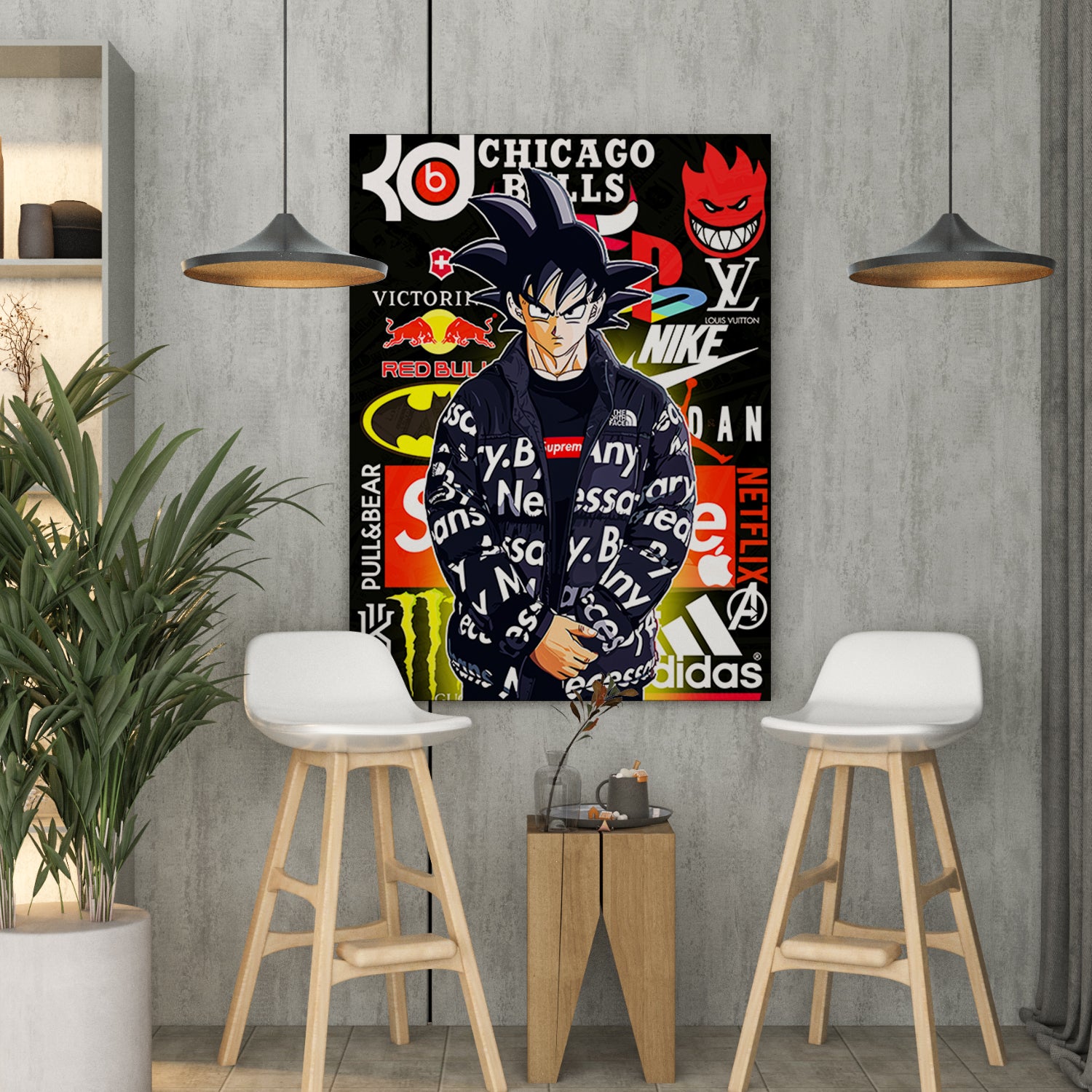 Goku Canvas Art - Unleash Your Inner Warrior Spirit-Kotart