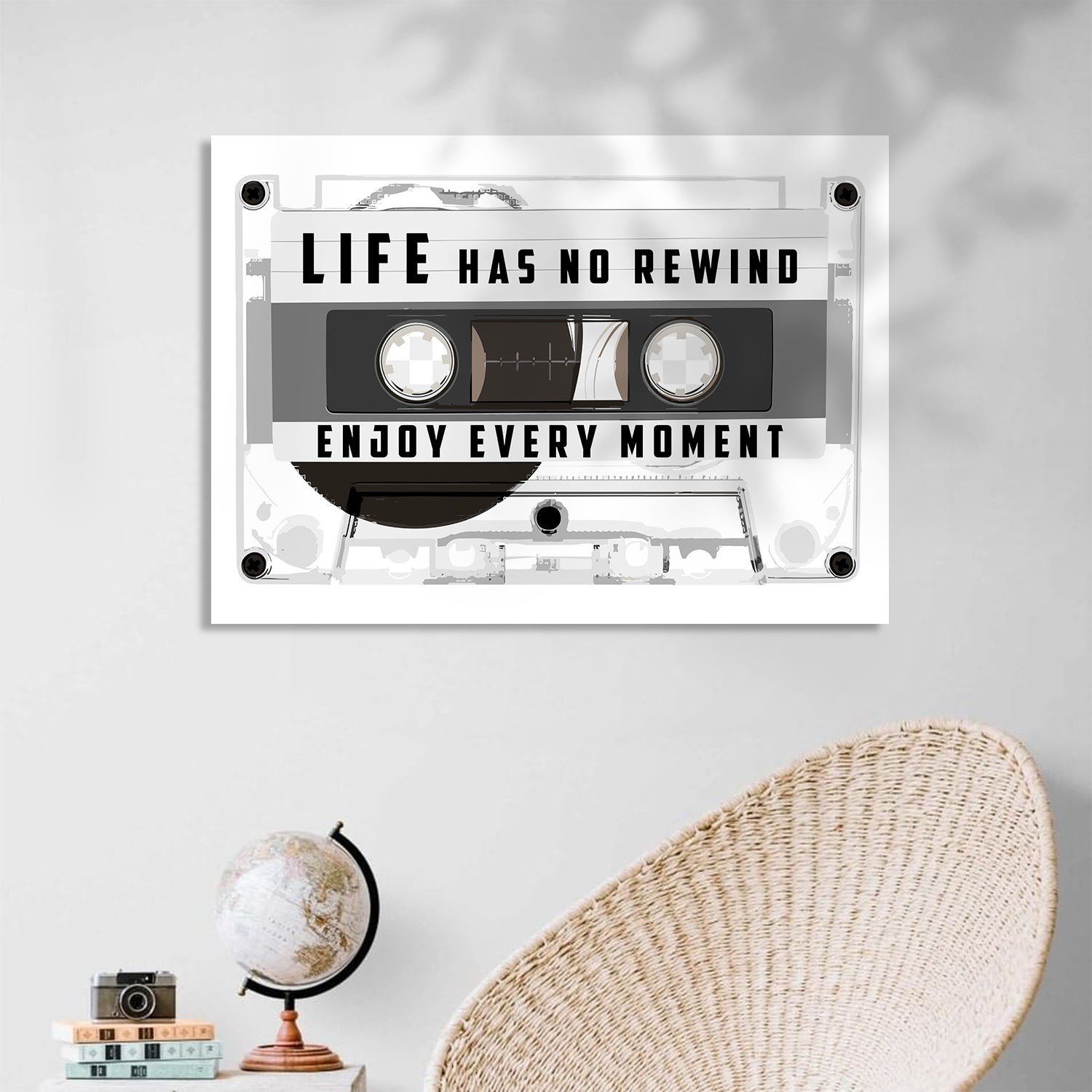 Positive Quote Cassette Canvas Arts for Home Office Study Room Living Room Wall Decor-Kotart