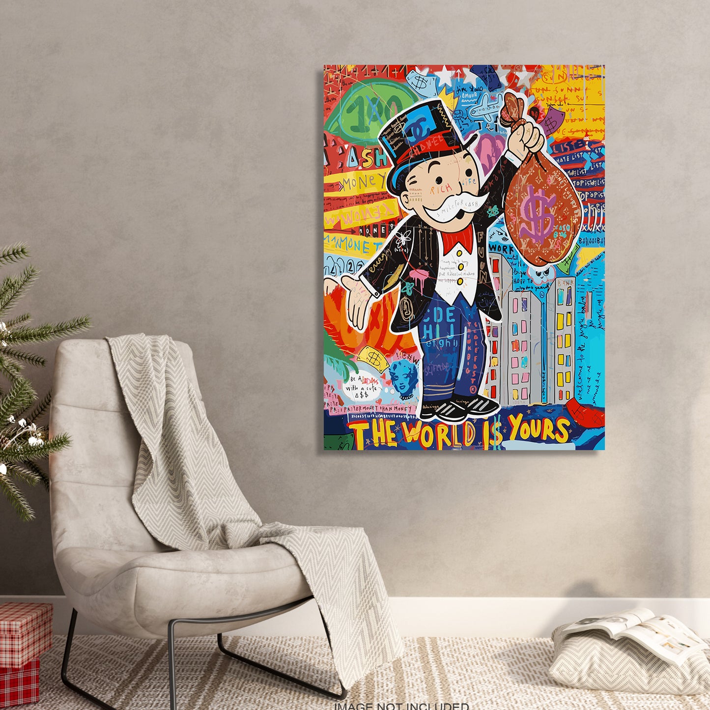 Vibrant Pop Art Canvas - A Splash of Colorful Creativity-Kotart