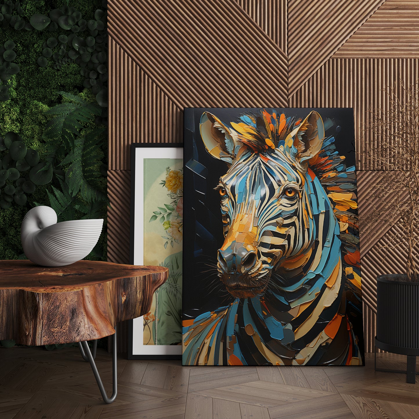 Modern Art Canvas Painting - Beautiful Vibrant Deer Canvas Art - Kotart