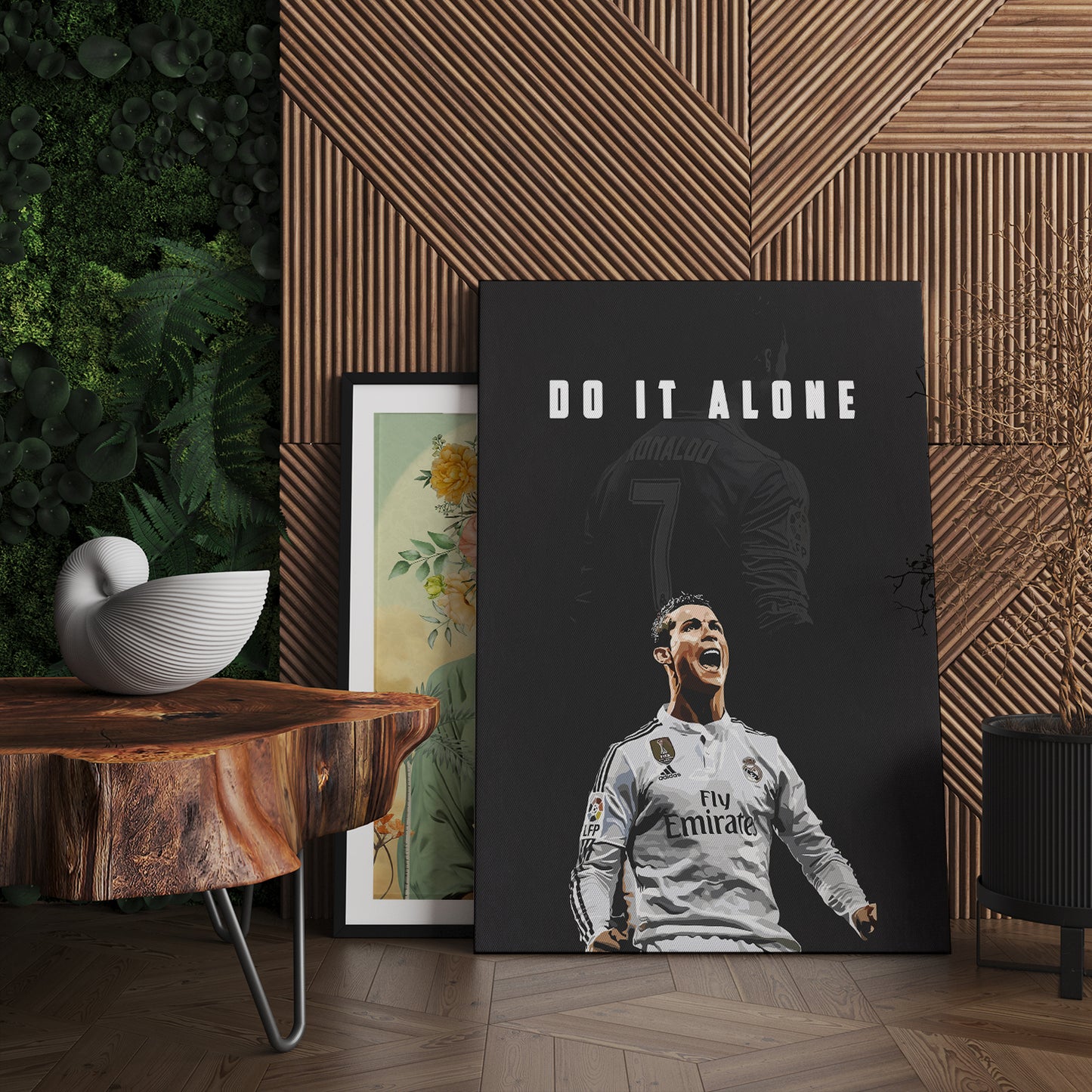 Ronaldo Canvas Art Print - Motivational Wall Art