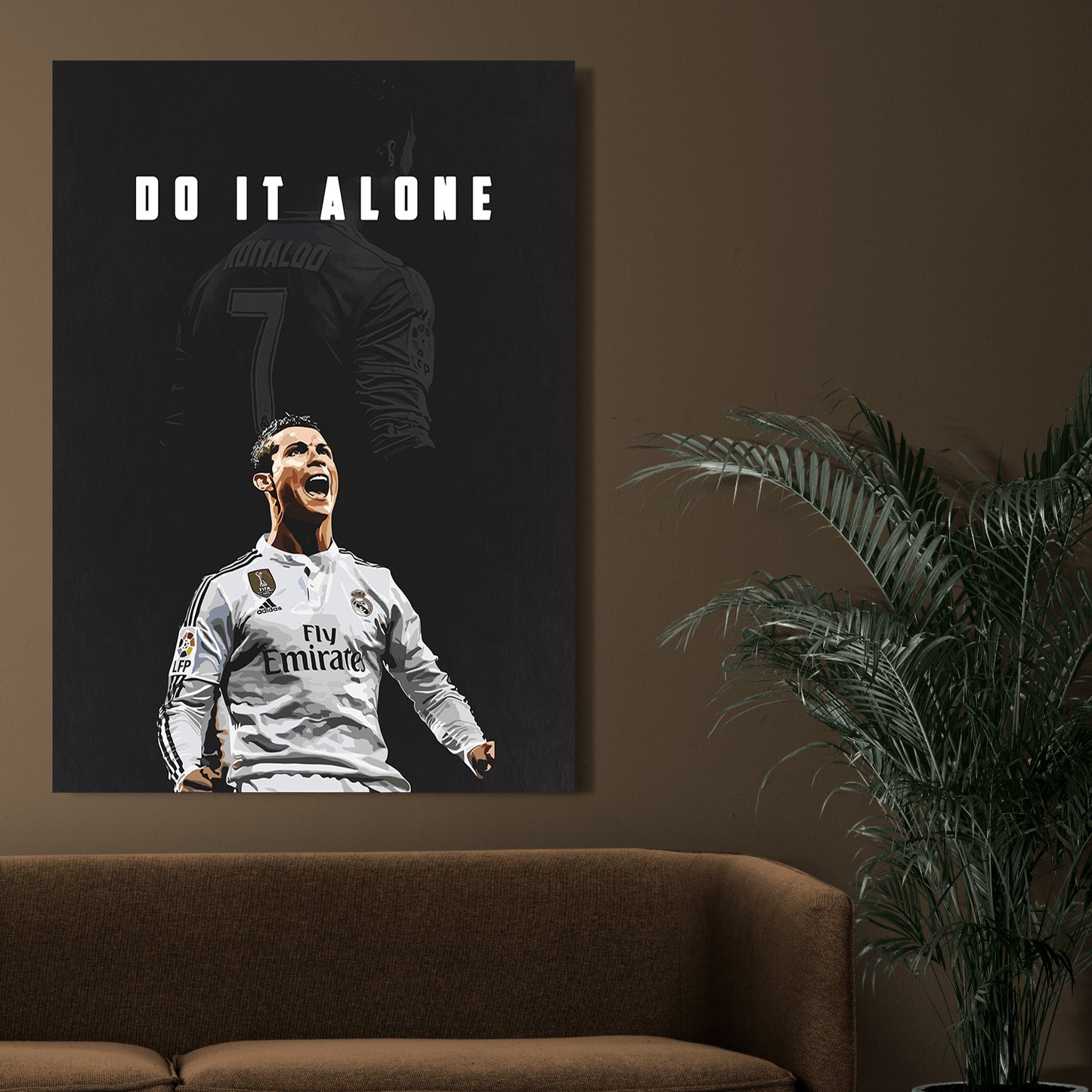 Ronaldo Canvas Art Print - Motivational Wall Art