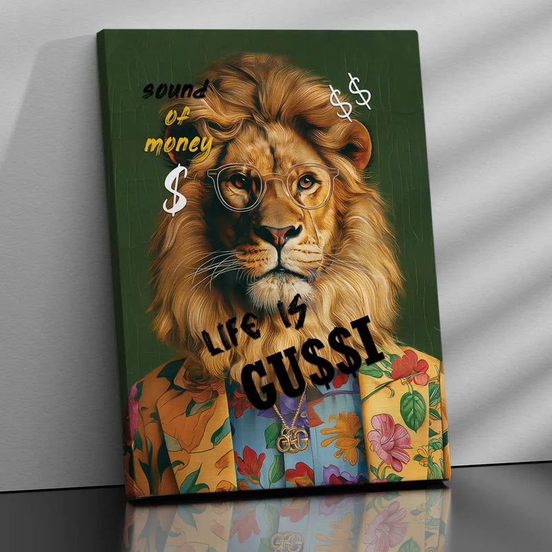 Modern Lion Wall Canvas For Home Decor, Decorative Canvas