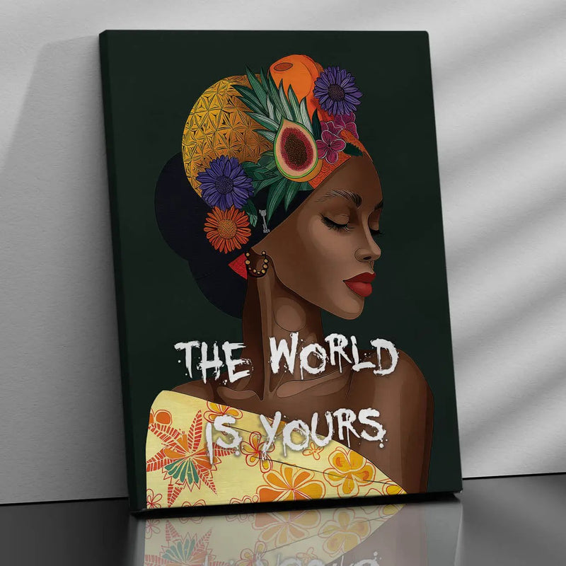 Women Modern Wall Art For Wall Hanging Canvas, Quote Home Decor Wall Canvas