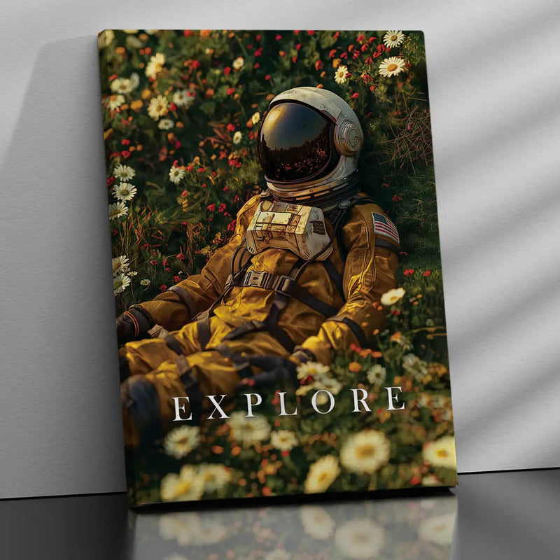 Astronaut Wall Art For Wall Hanging Canvas, Home Decor Wall Canvas