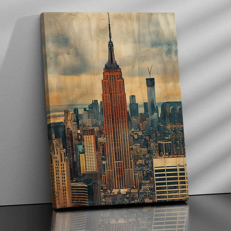 City View Wall Art For Wall Hanging Canvas, Home Decor Wall Canvas
