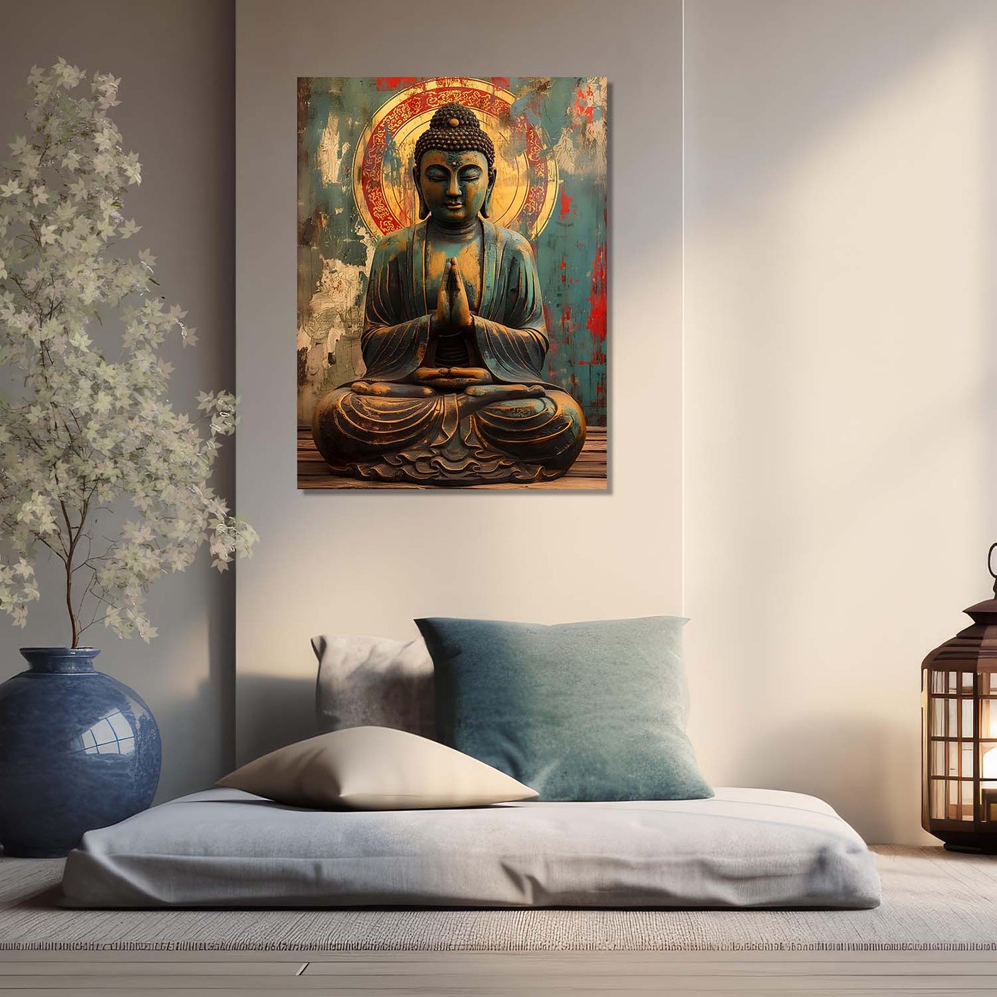 Buddha Canvas Art Print: Divine Serenity for Every Space