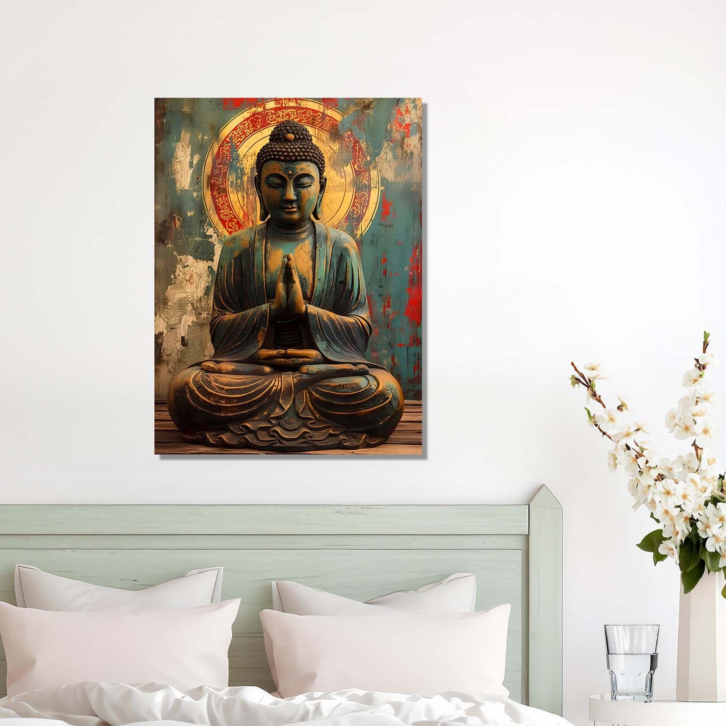 Buddha Canvas Art Print: Divine Serenity for Every Space