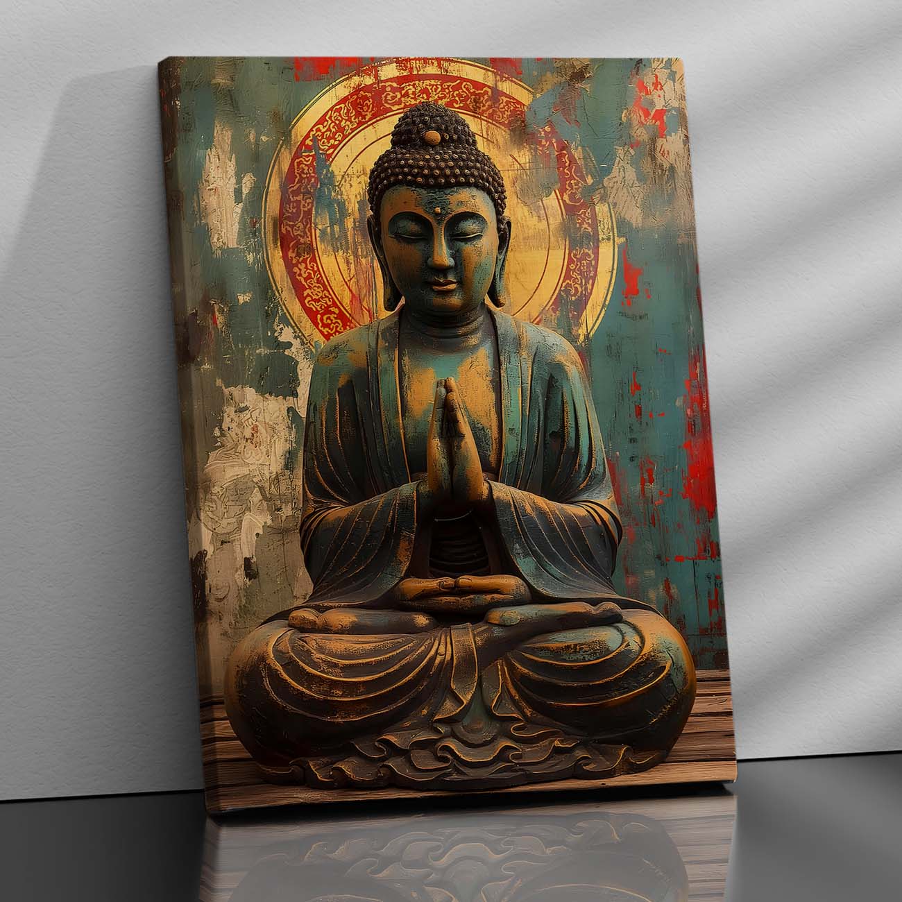 Buddha Canvas Art Print: Divine Serenity for Every Space