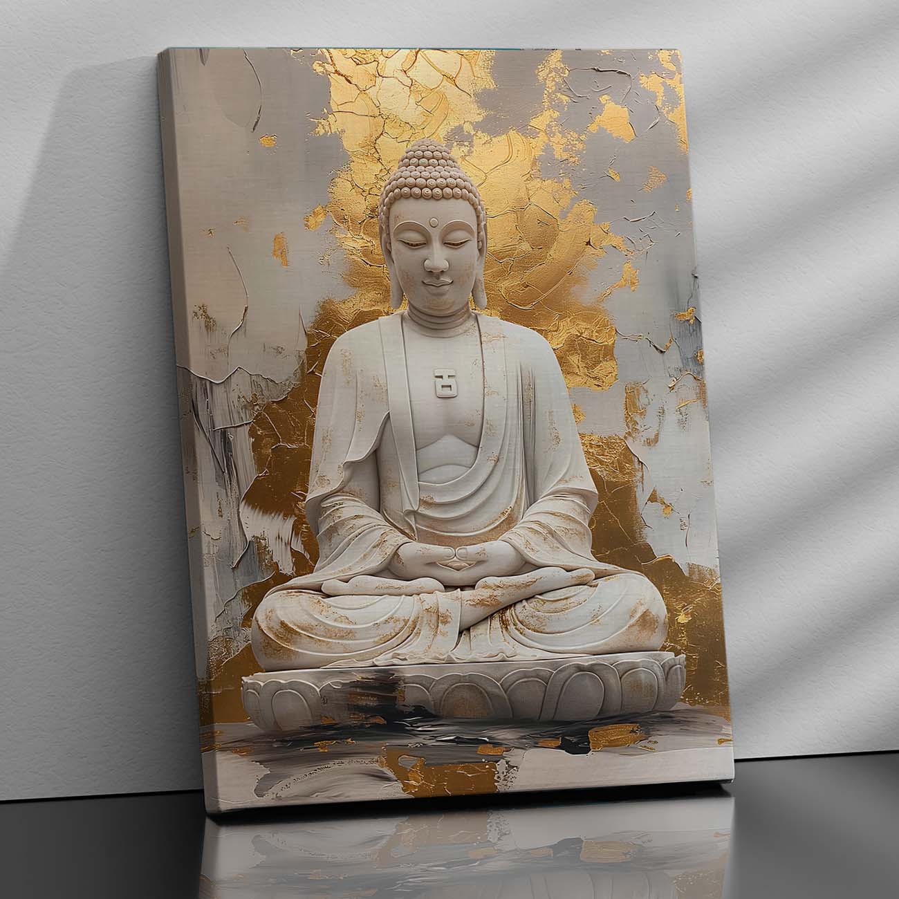 Buddha Canvas Art Print: Divine Serenity for Every Space